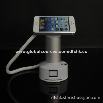 Hot Cellphone/Mobile Phone Security Alarm Display Stand/Holder, Supports Phone Charging